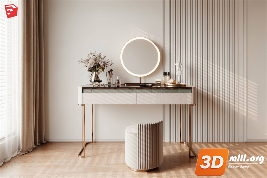 Dressing Table Skp Files 